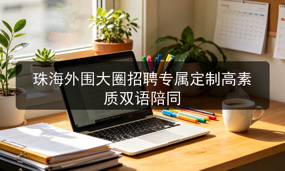 珠海外围大圈招聘专属定制高素质双语陪同