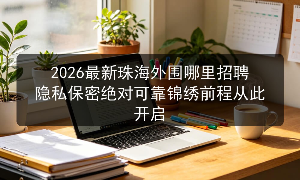 2026最新珠海外围哪里招聘隐私保密绝对可靠锦绣前程从此开启